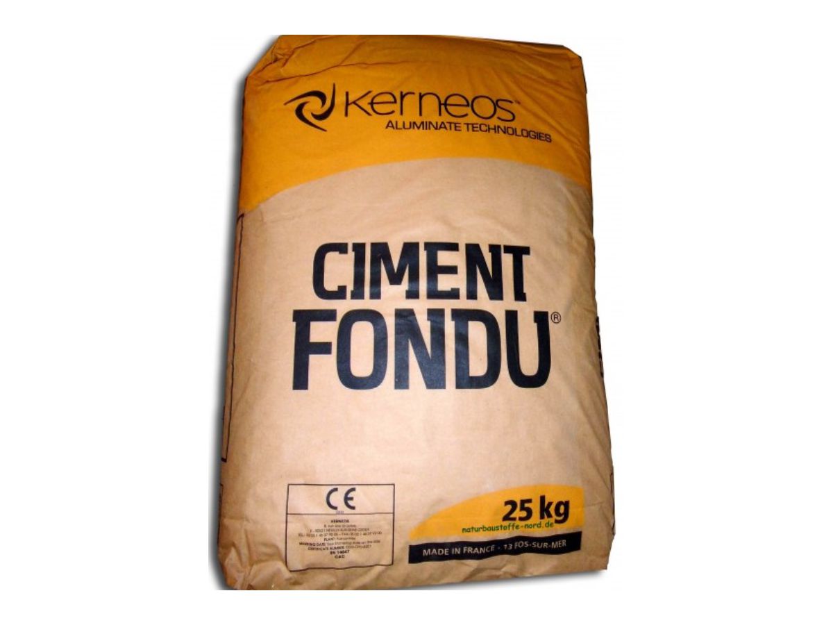 Schmelzzement, Ciment Fondue Lafarge - Sack à 25 kg