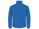 CLIQUE Soft Shell Jacket Gr. M - Royal Blau, 96% Rec-Pol./4% Ela, 280g/m²