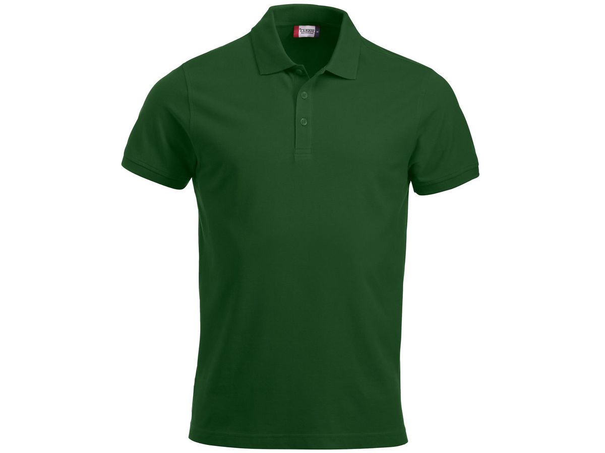 Poloshirt CLASSIC LINCOLN S/S MEN XL - flaschengrün, 100% CO, 200g/m²
