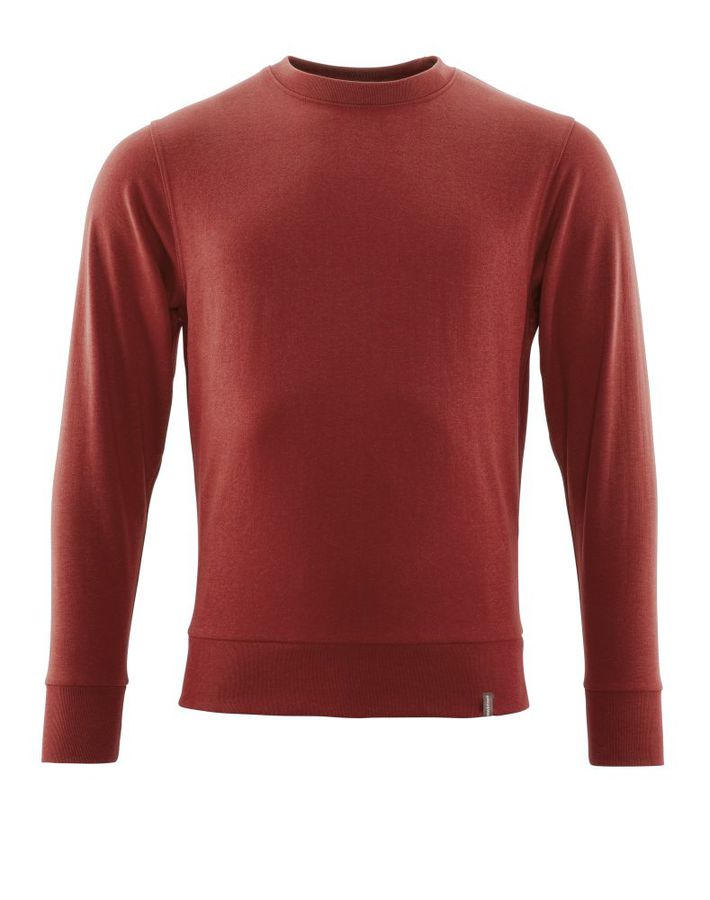 MASCOT® Sweatshirt, herbstrot L - 60% Bio-Baumwolle/40% Recyceltes Poly
