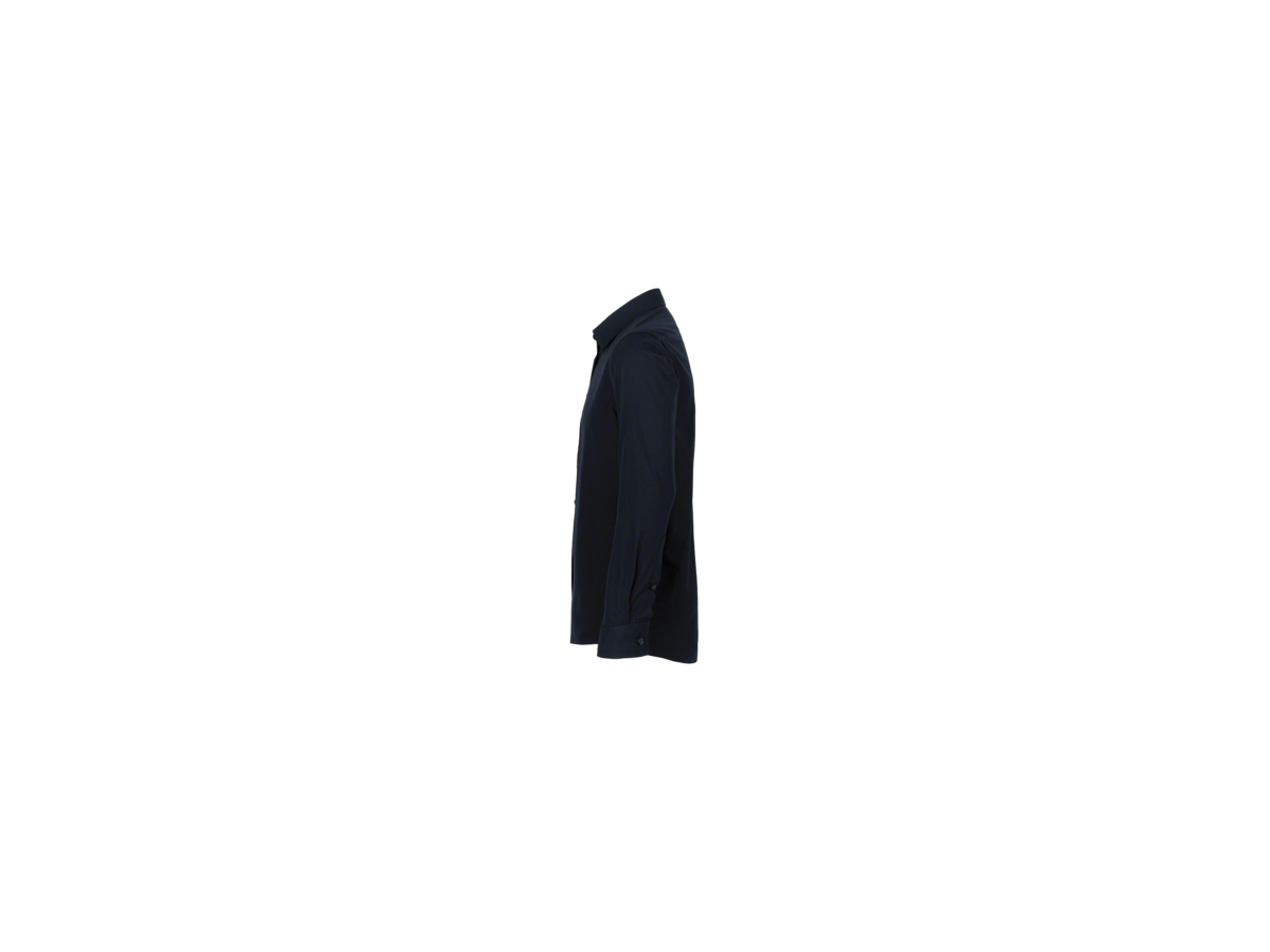 Hemd 1/1-Arm Perf. Gr. 6XL, schwarz - 50% Baumwolle, 50% Polyester, 120 g/m²