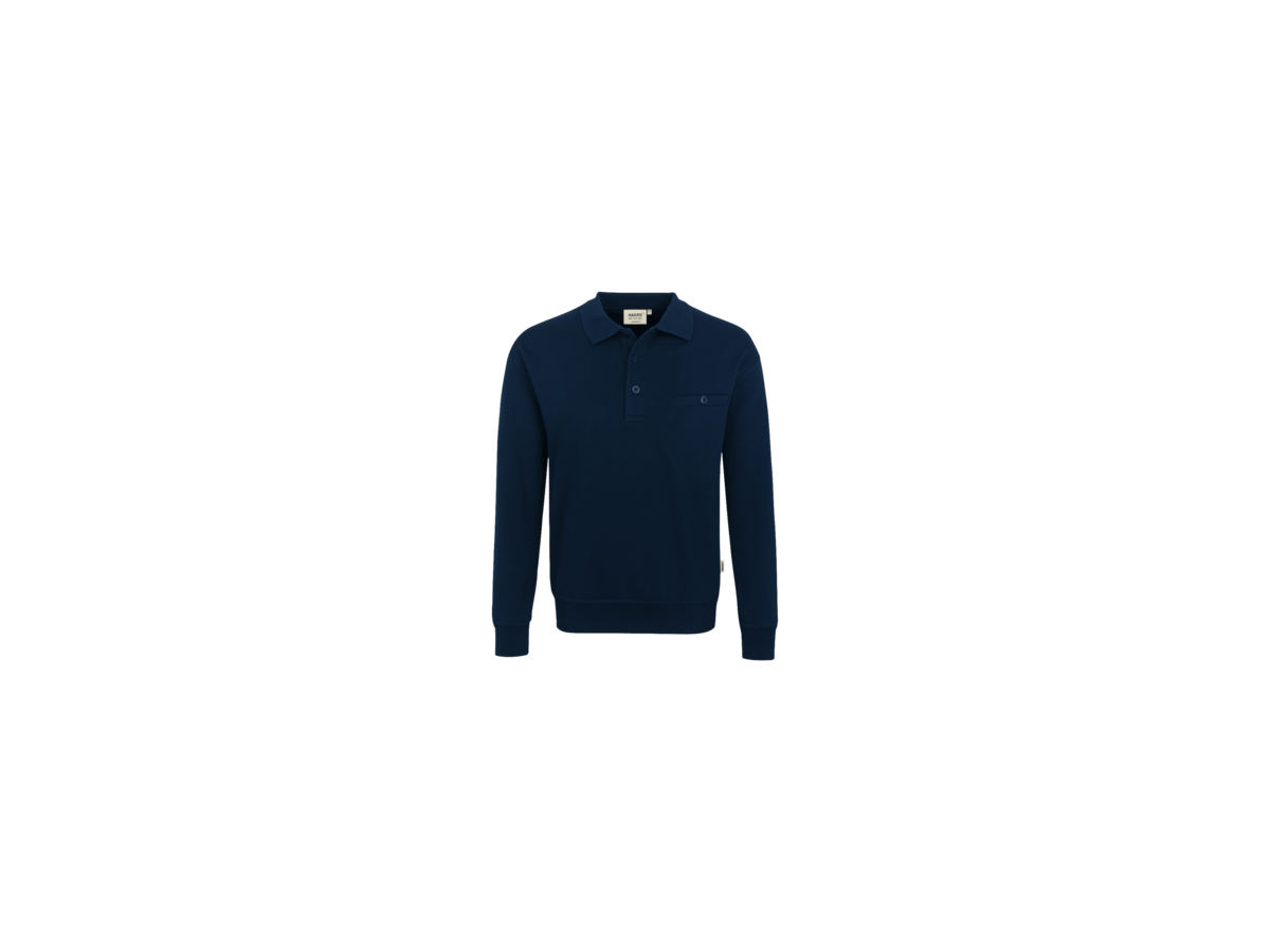 Pocket-Sweatshirt Premium Gr. XS, tinte - 70% Baumwolle, 30% Polyester, 300 g/m²