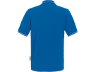 Poloshirt Casual Gr. L, royalblau/weiss - 100% Baumwolle, 200 g/m²