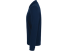 Longsleeve-Poloshirt HACCP-Perf. S tinte - 50% Baumwolle, 50% Polyester, 220 g/m²