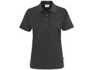 Damen Poloshirt Mikralinar, Gr. XS - karbongrau