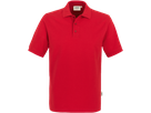 Poloshirt Performance Gr. S, rot - 50% Baumwolle, 50% Polyester, 200 g/m²