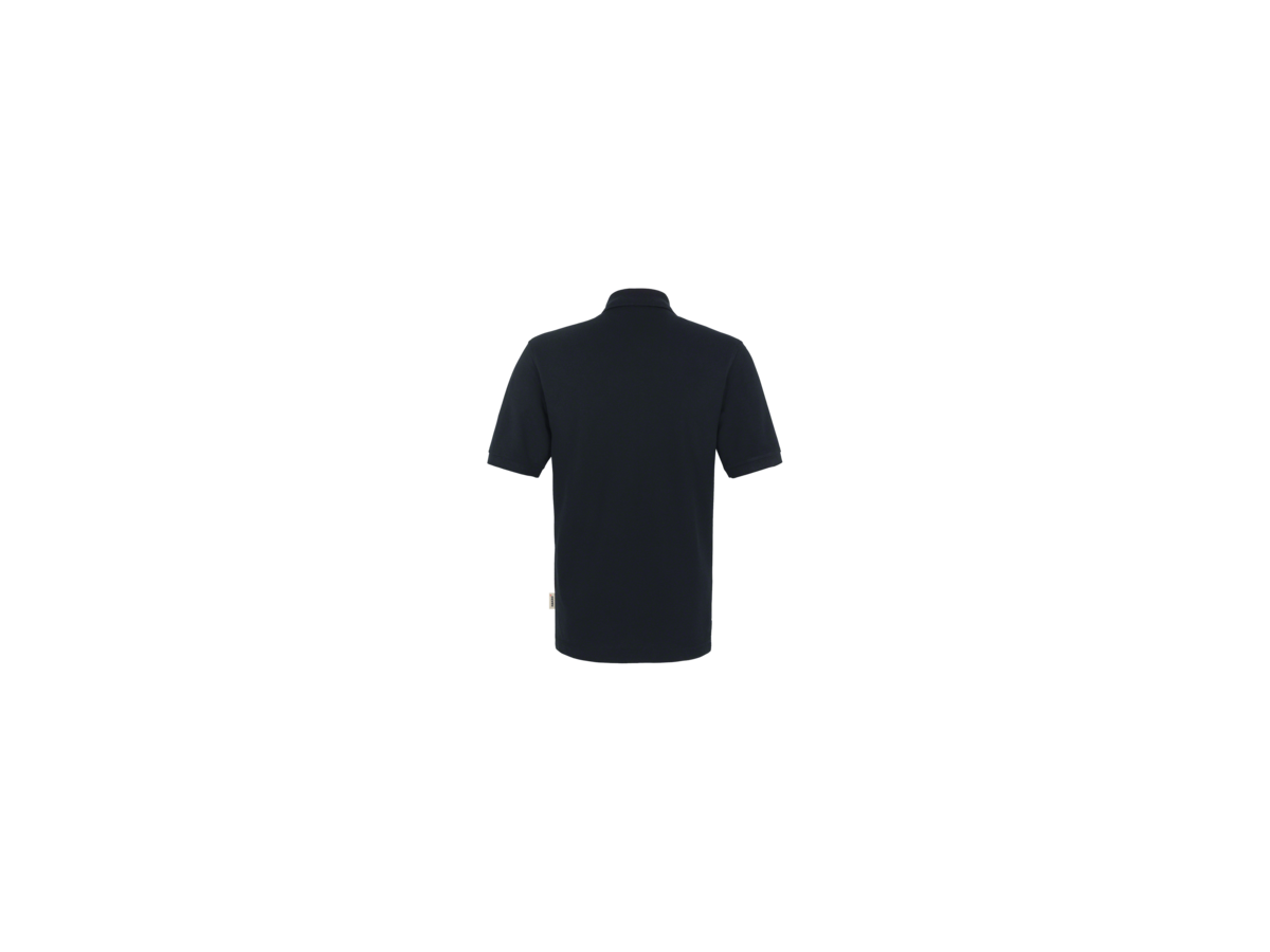 Pocket-Poloshirt Perf. Gr. 4XL, schwarz - 50% Baumwolle, 50% Polyester, 200 g/m²