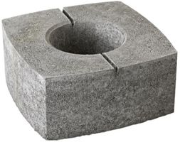 COBRA Mauer grau, 1er, Normalstein - 31/31/14,5 cm