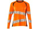 T-Shirt Langarm Damen - 50% PES / 50% CO, 150 g/m²