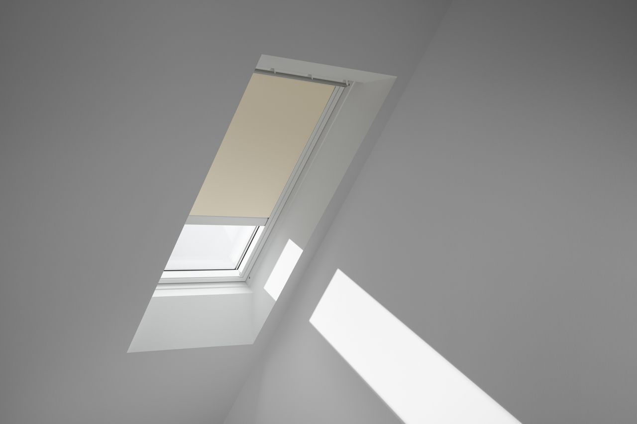 Verdunkelungsrollo Solar White Line - beige 114 cm x 140 cm