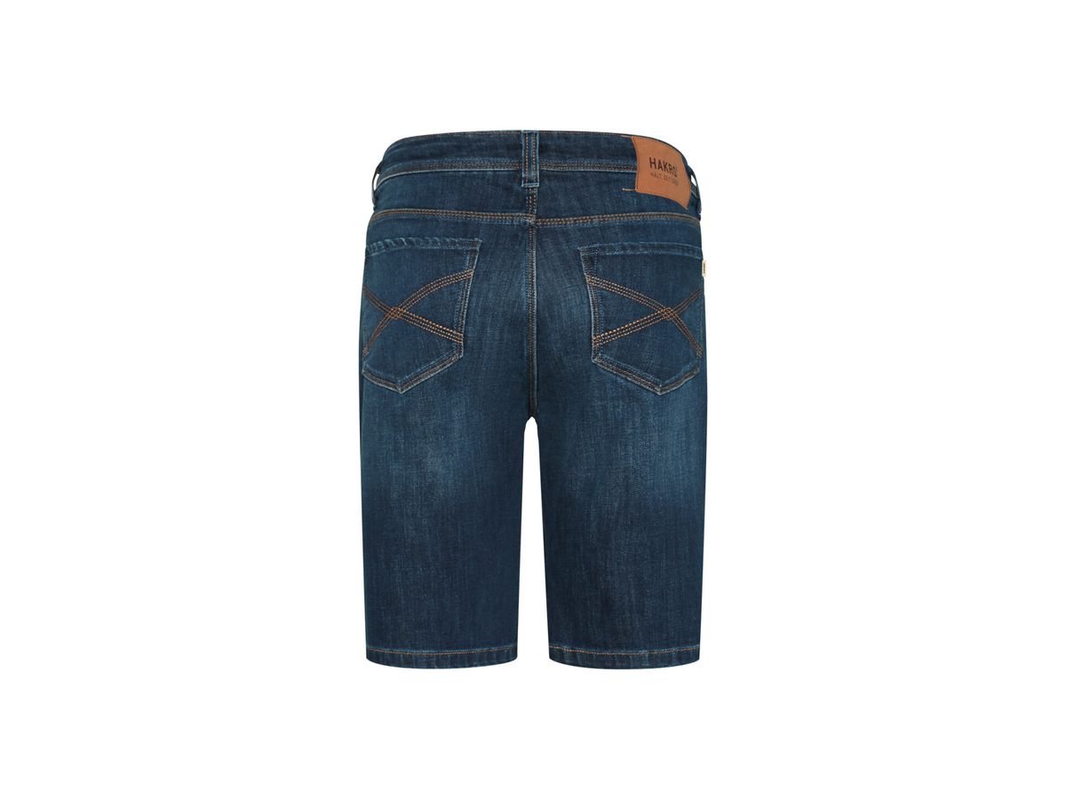 HAKRO 5-Pocket-Jeansshorts X-Stretch ECO - 71% Baumwolle, 28% Polyester,1% Elasthan