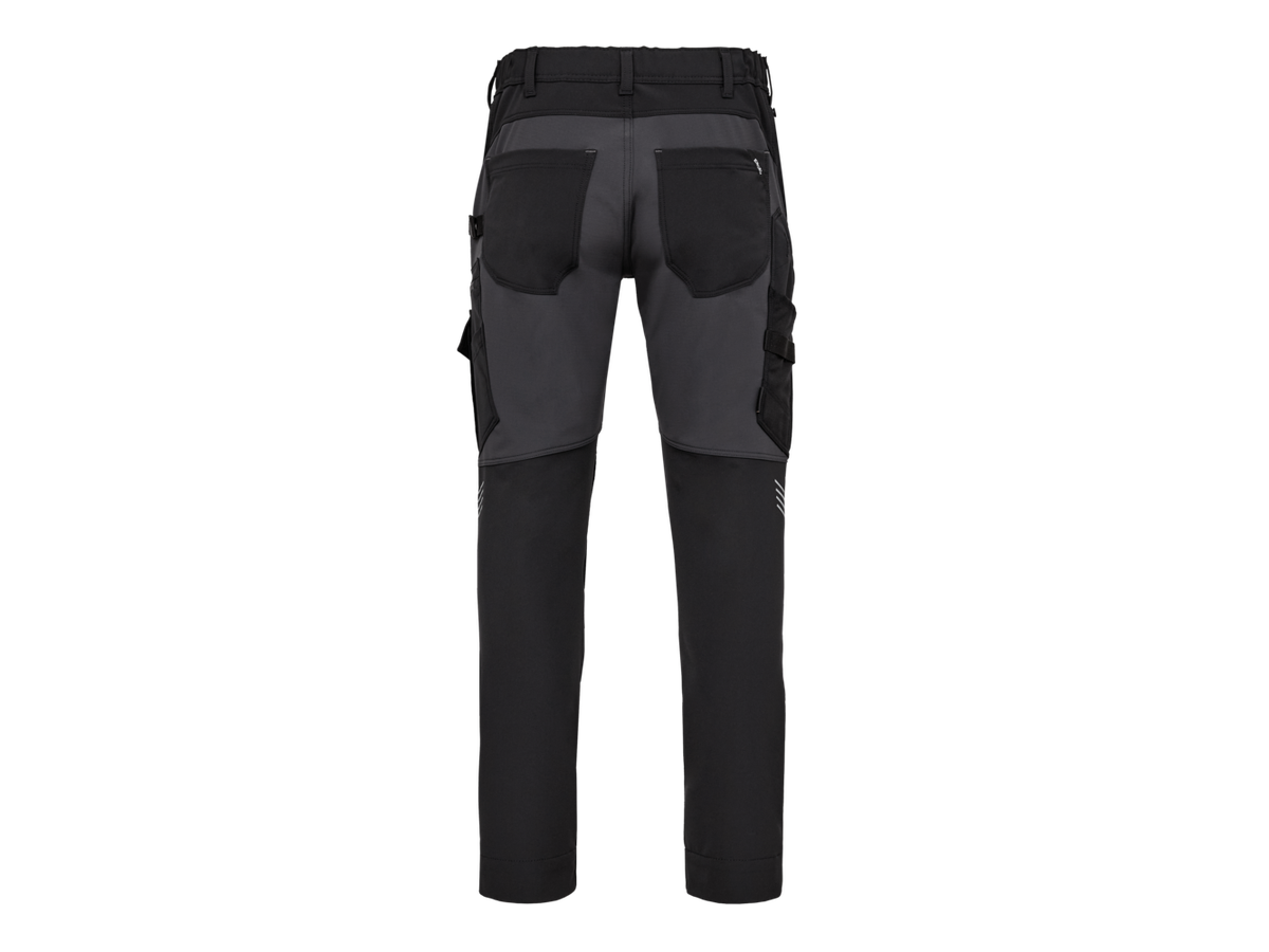 ENTIRE Arbeitshose Gr. 44 - Schwarz/Anthrazitgrau, 4-Wege-Stretch