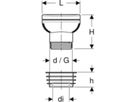 Geberit PE Rohrbelüftungsventil GRB50 - für Silent-db20 und PE