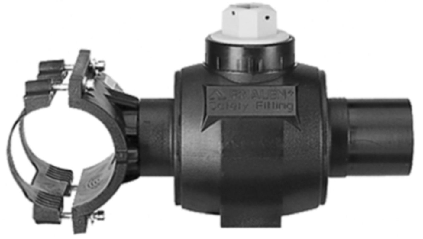HDPE FRIALEN Anbohrkugelhähne AKHP