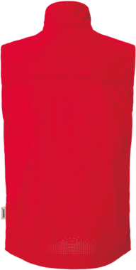 Light-Softshellweste Edmonton XL rot - 100% Polyester, 170 g/m²