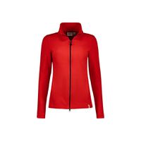Damen-Fleecejacke Gr. 2XL, rot - 100% Polyester, ECO