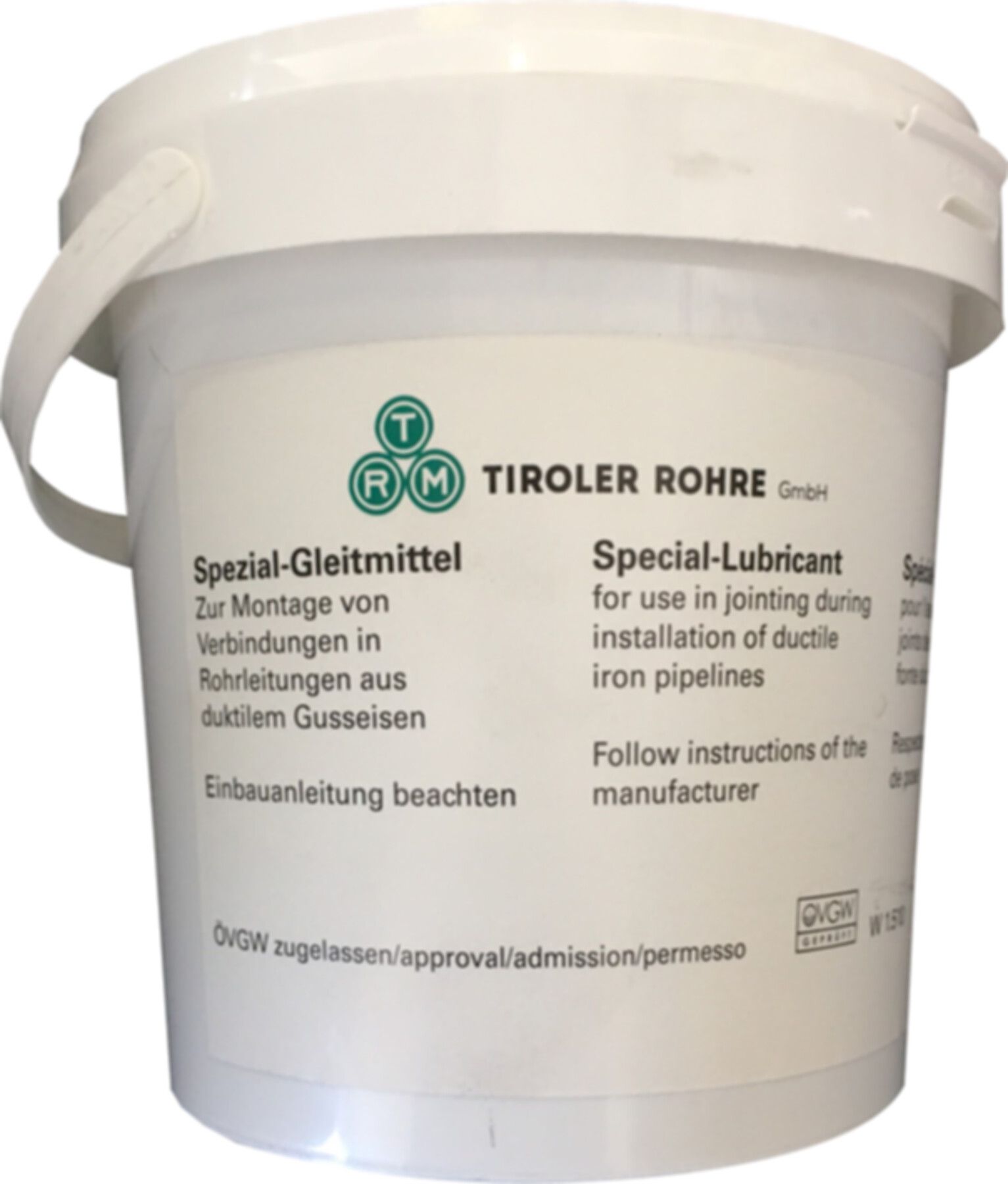 Gleitmittel für Gussrohre 1400 g