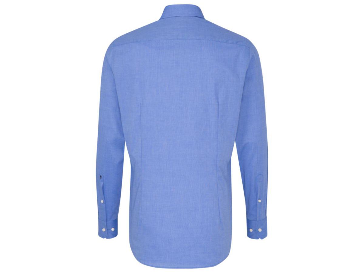 Business Kent Hemd MEN 1/1 gewebt Gr. 44 - mittelblau, 100% CO