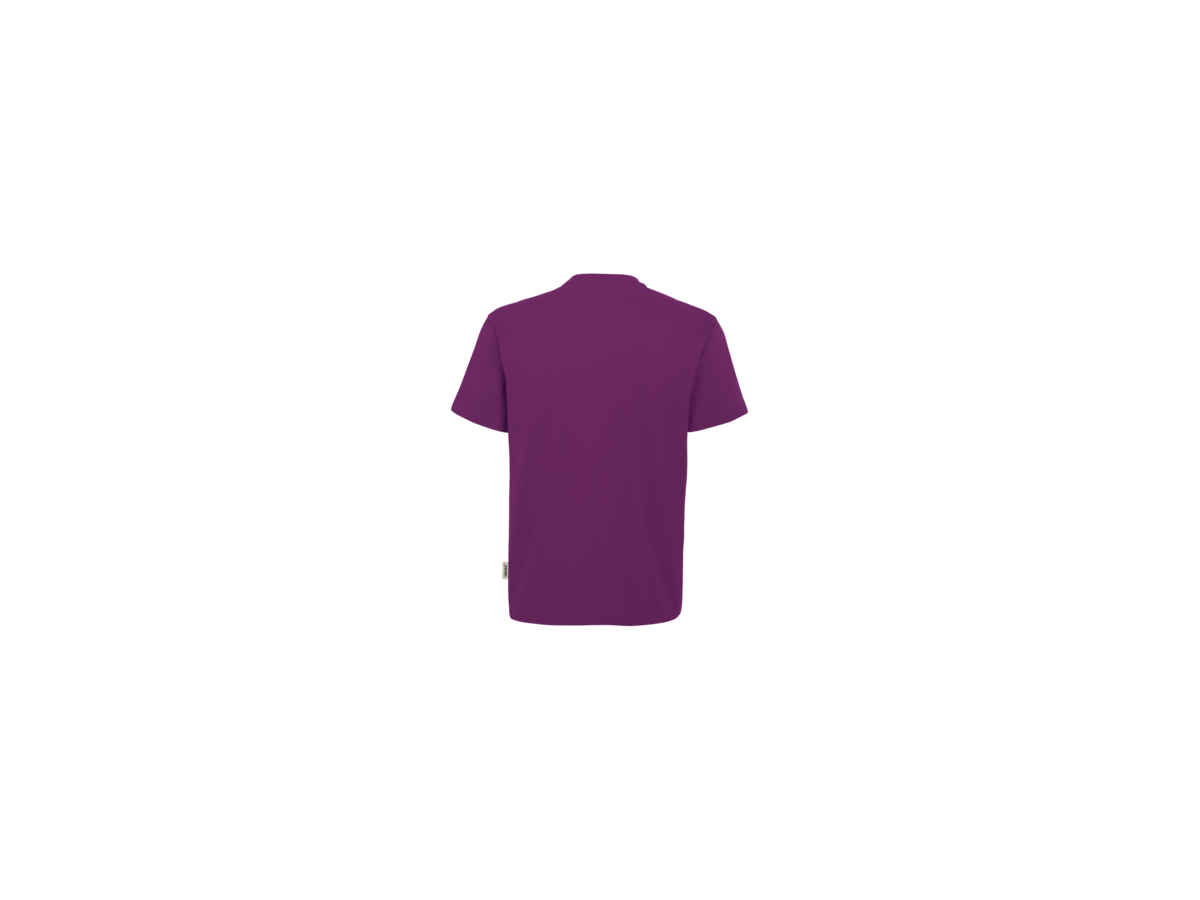 T-Shirt Performance Gr. 5XL, aubergine - 50% Baumwolle, 50% Polyester, 160 g/m²