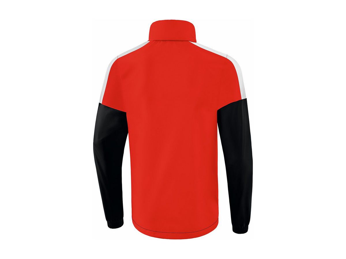 Squad Allwetterjacke, Gr. M - rot/schwarz/weiss, 100% PES