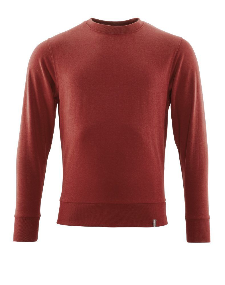 MASCOT® Sweatshirt, herbstrot L - 60% Bio-Baumwolle/40% Recyceltes Poly