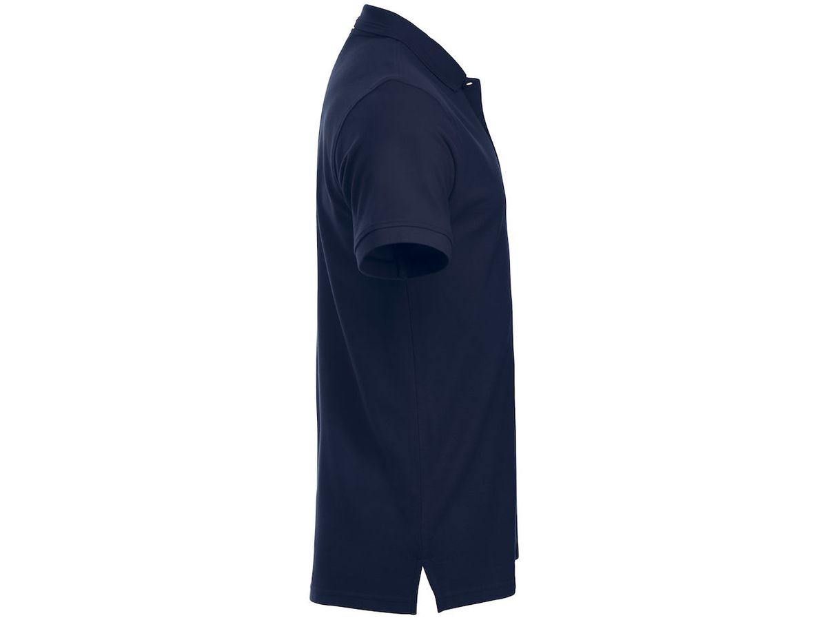CLIQUE MANHATTAN Poloshirt Gr. M - dark navy, 65% PES / 35% CO, 200 g/m2