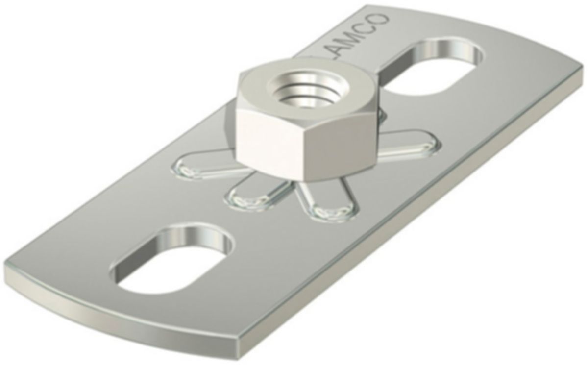 Grundplatten Inox FLAMCO GP - 80x30 mm