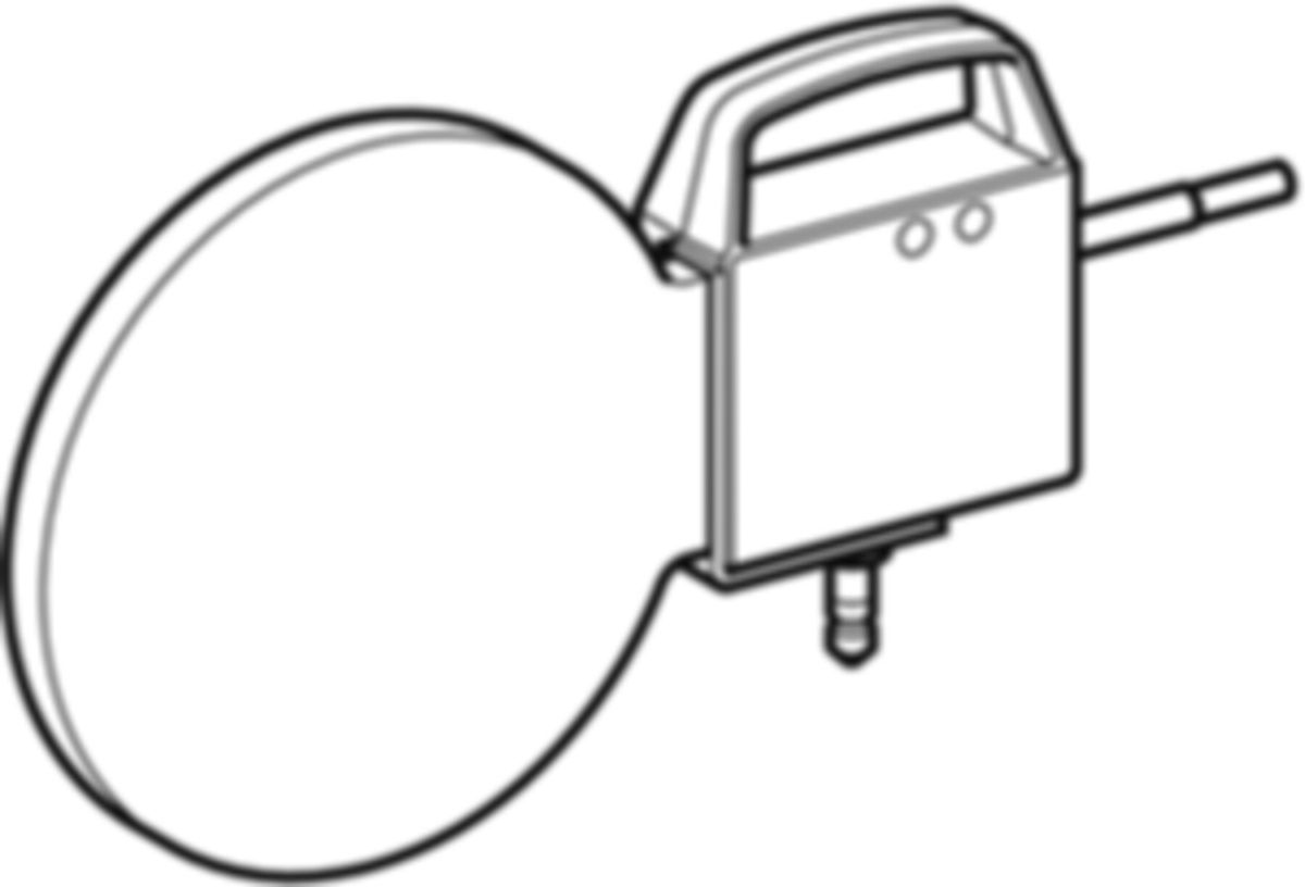 Geberit Schweissspiegel, 40-200 - Universal, 800W 230V