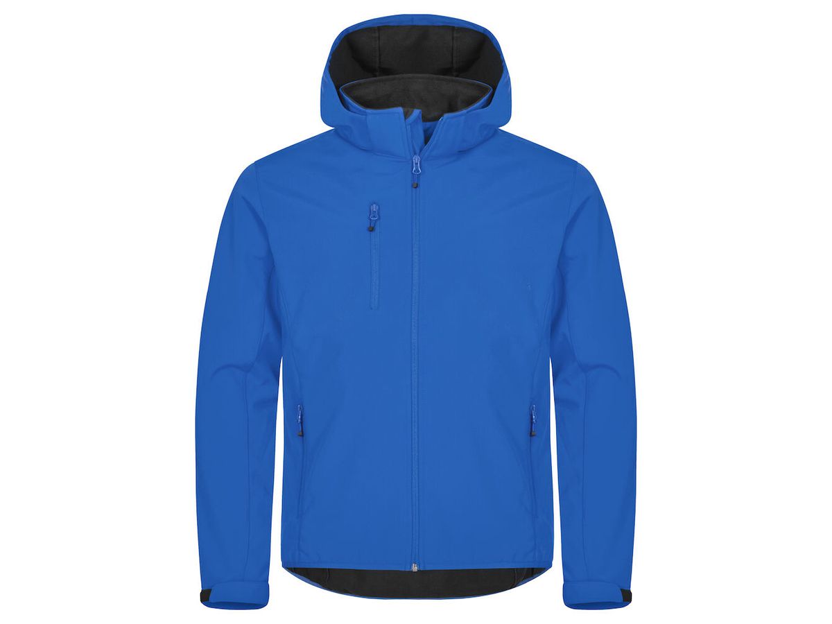 CLIQUE Classic Softshell Hoody - 96% Polyest. / 4% Elasthan