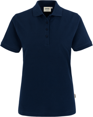 Damen-Poloshirt Classic Gr. XS, tinte - 100% Baumwolle, 200 g/m²
