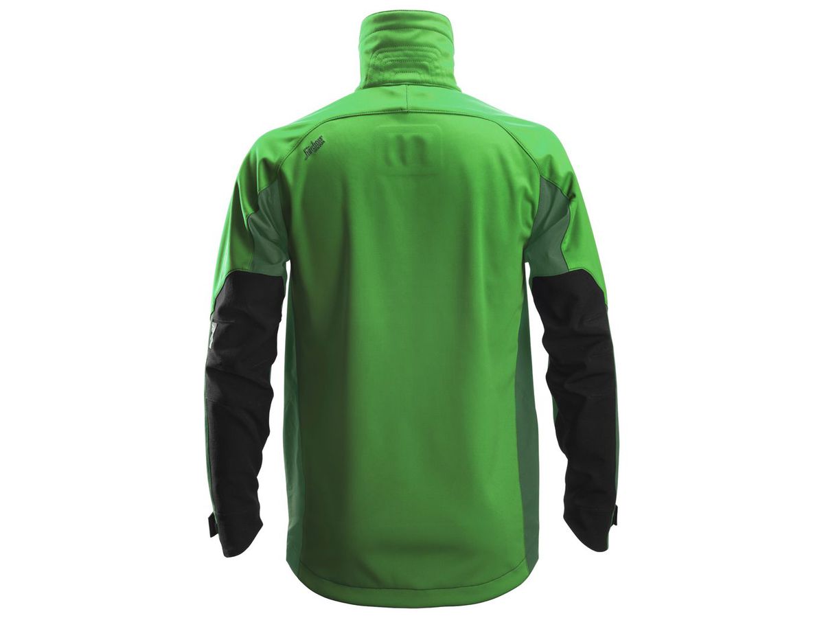 FlexiWork Softshell Stretch Jacke Gr. XL - apfelgrün/waldgrün