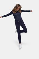 Damen Chinohose X-Stretch, Gr. 2XL - tinte, 98% CO / 2% Elasthan
