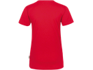 Damen-V-Shirt Classic Gr. L, rot - 100% Baumwolle