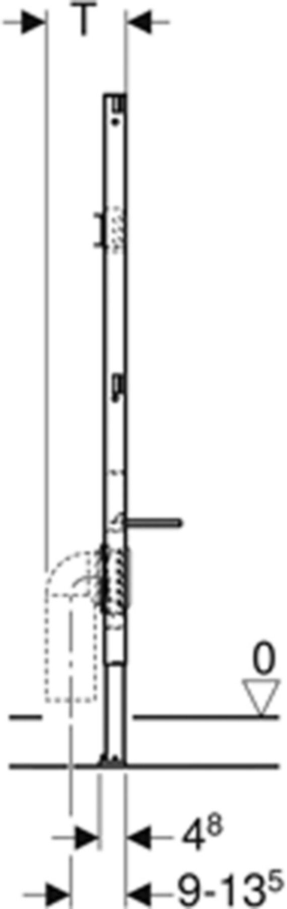 Geberit Duofix-Wand-WC-Element - Typ 112, für Zweistückanlagen