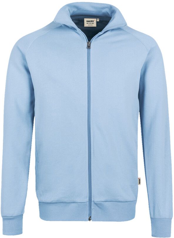 Sweatjacke College Sportlicher Raglan- - Schnitt 70% Baumw. 30% Polyest.300 g /m²