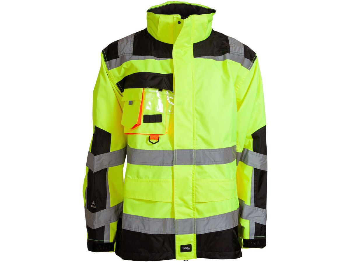 ELKA Visible Xtreme Jacke Grösse L - 8000 Wassersäule, Farbe 042 gelb