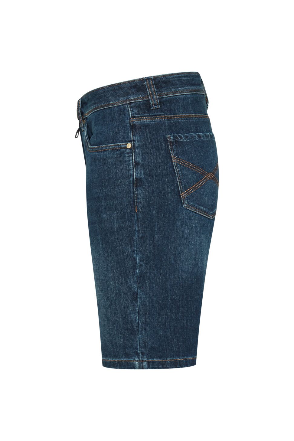 HAKRO 5-Pocket-Jeansshorts X-Stretch ECO - 71% Baumwolle, 28% Polyester,1% Elasthan