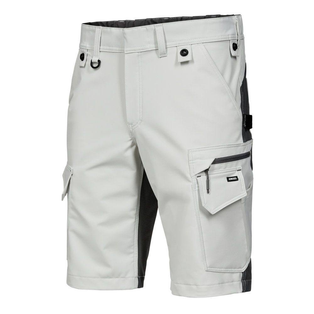 ENTIRE Arbeitsshorts Gr. 46 - Bone White/AnthraciteGrey,4-Wege-Stretch