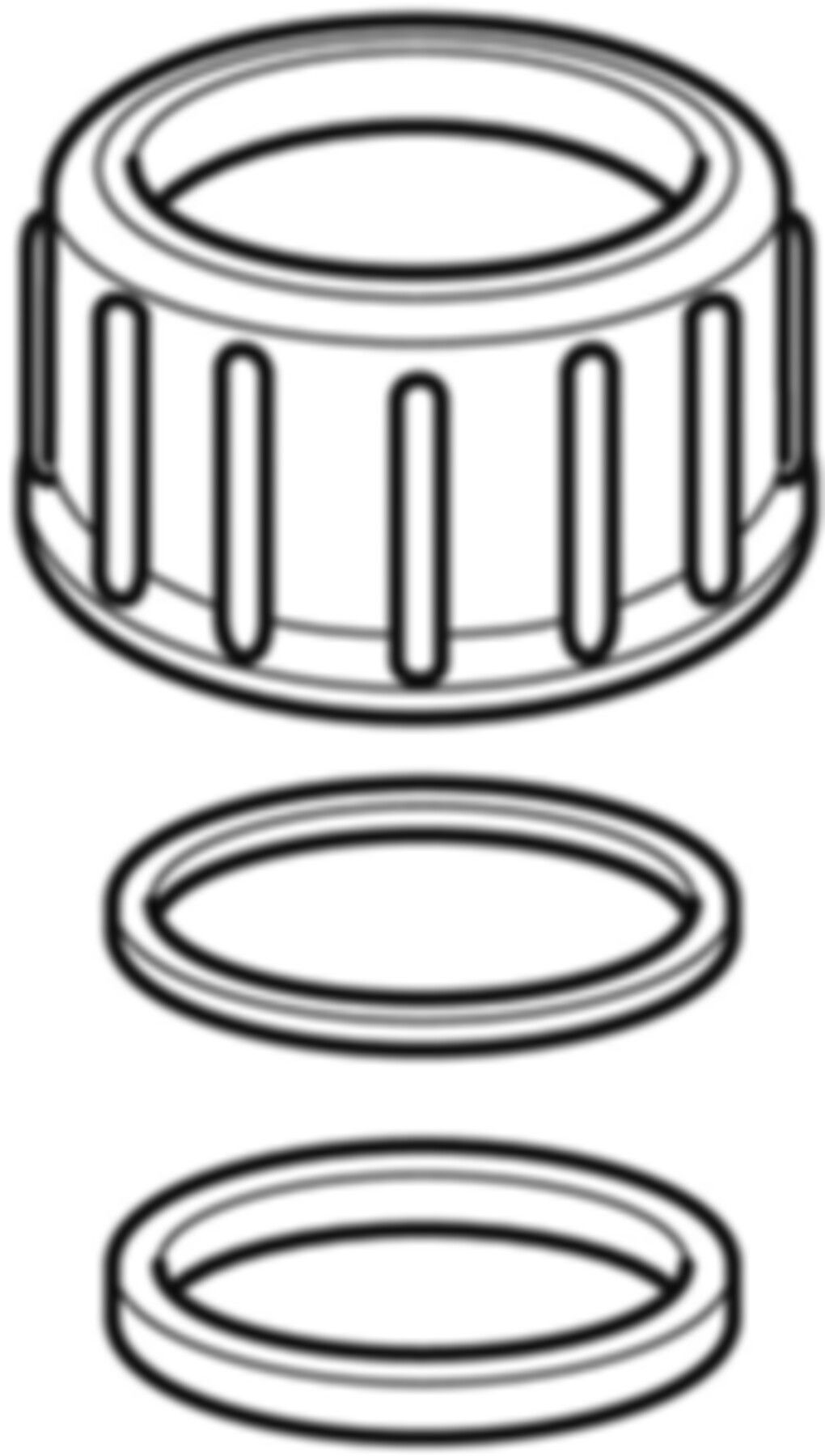 Geberit PE Überwufmutterset
