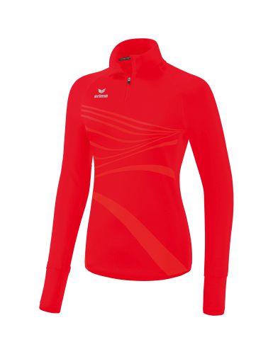 Racing Longsleeve Damen - Farbe: rot, 100 % recyceltes Polyester