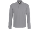 Longsleeve-Poloshirt Classic 3XL titan - 100% Baumwolle, 220 g/m²