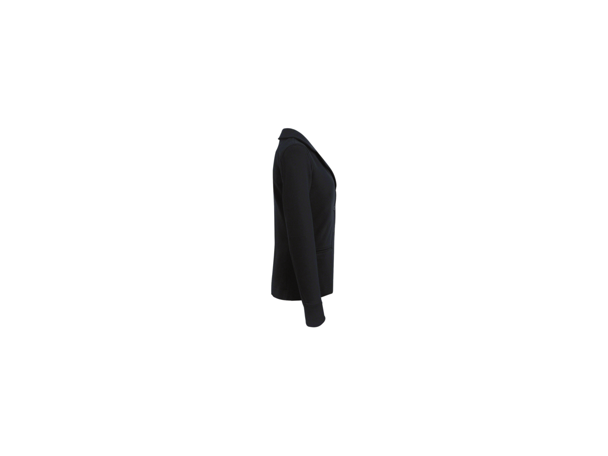 Damen-Sweatblazer Premium XS schwarz - 70% Baumwolle, 30% Polyester, 300 g/m²