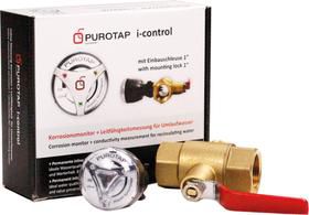 Kugelhahn i-control PUROTAP ELYSATOR - mit Einbauschleuse Set 1"