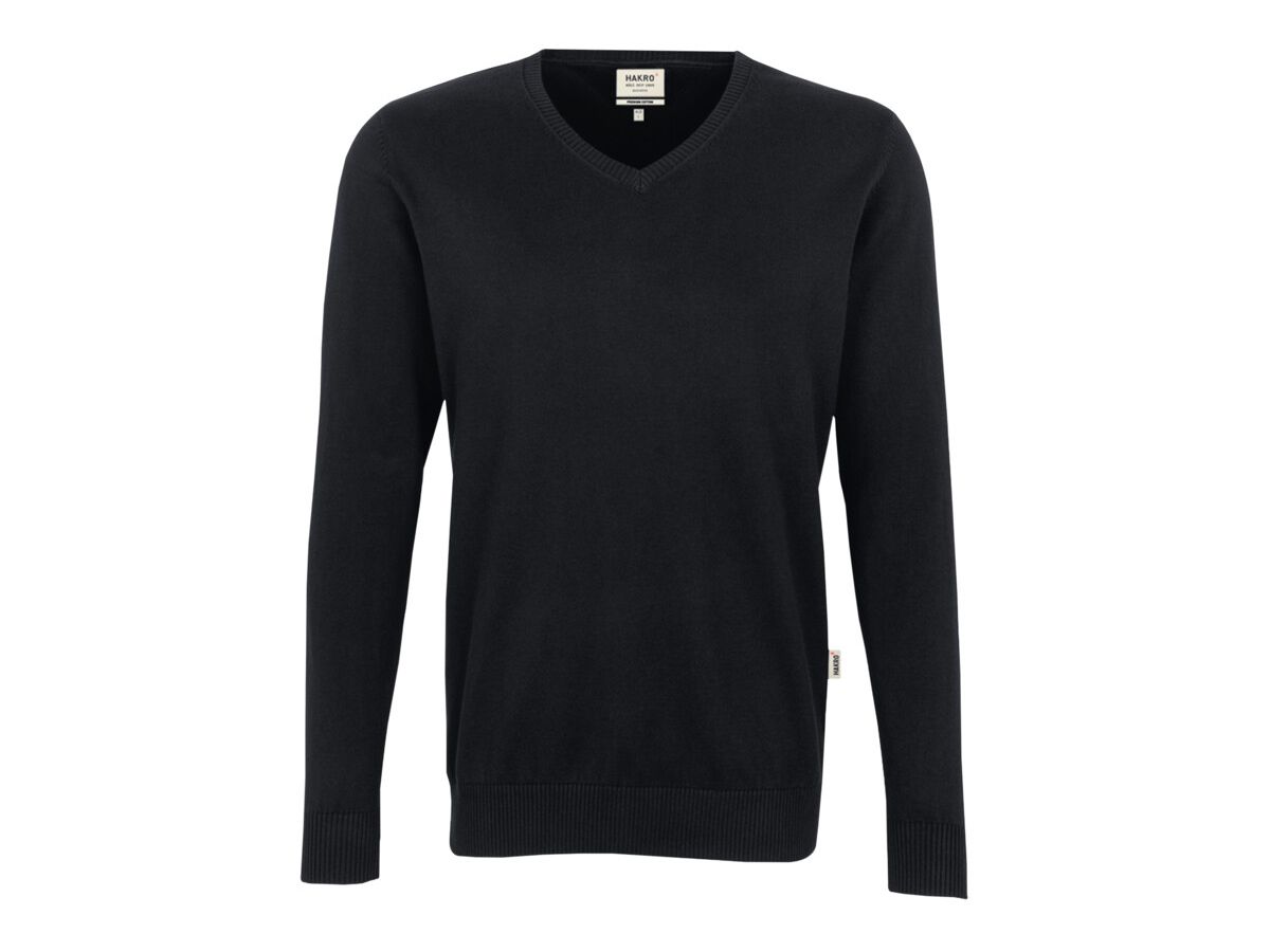 V-Pullover Premium - 100 % Baumwolle