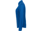 Bluse 1/1-Arm Perf. Gr. M, royalblau - 50% Baumwolle, 50% Polyester