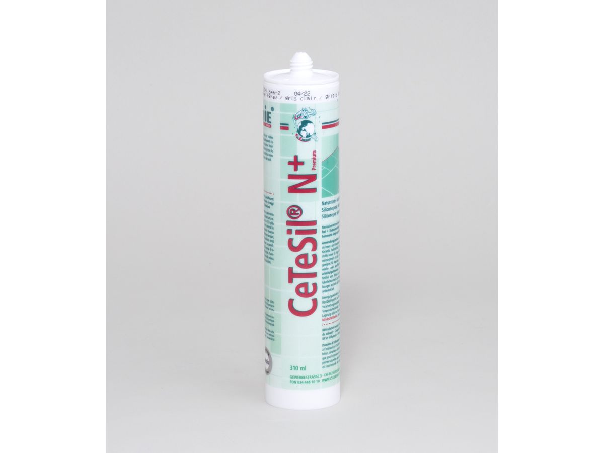CeTeSil N+ Premium, Naturstein- und - Bausilikon, UV- und witterungsbeständig