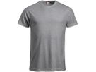 CLIQUE New Classic T-Shirt Gr. S - graumeliert, 100% CO, 160 g/m²