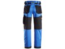 AllroundWork Arbeitshose, Gr. 44 - blau-schwarz, Stretch Loose Fit