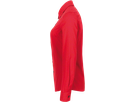 Bluse 1/1-Arm Performance Gr. 5XL, rot - 50% Baumwolle, 50% Polyester, 120 g/m²