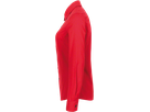 Bluse 1/1-Arm Performance Gr. 6XL, rot - 50% Baumwolle, 50% Polyester, 120 g/m²